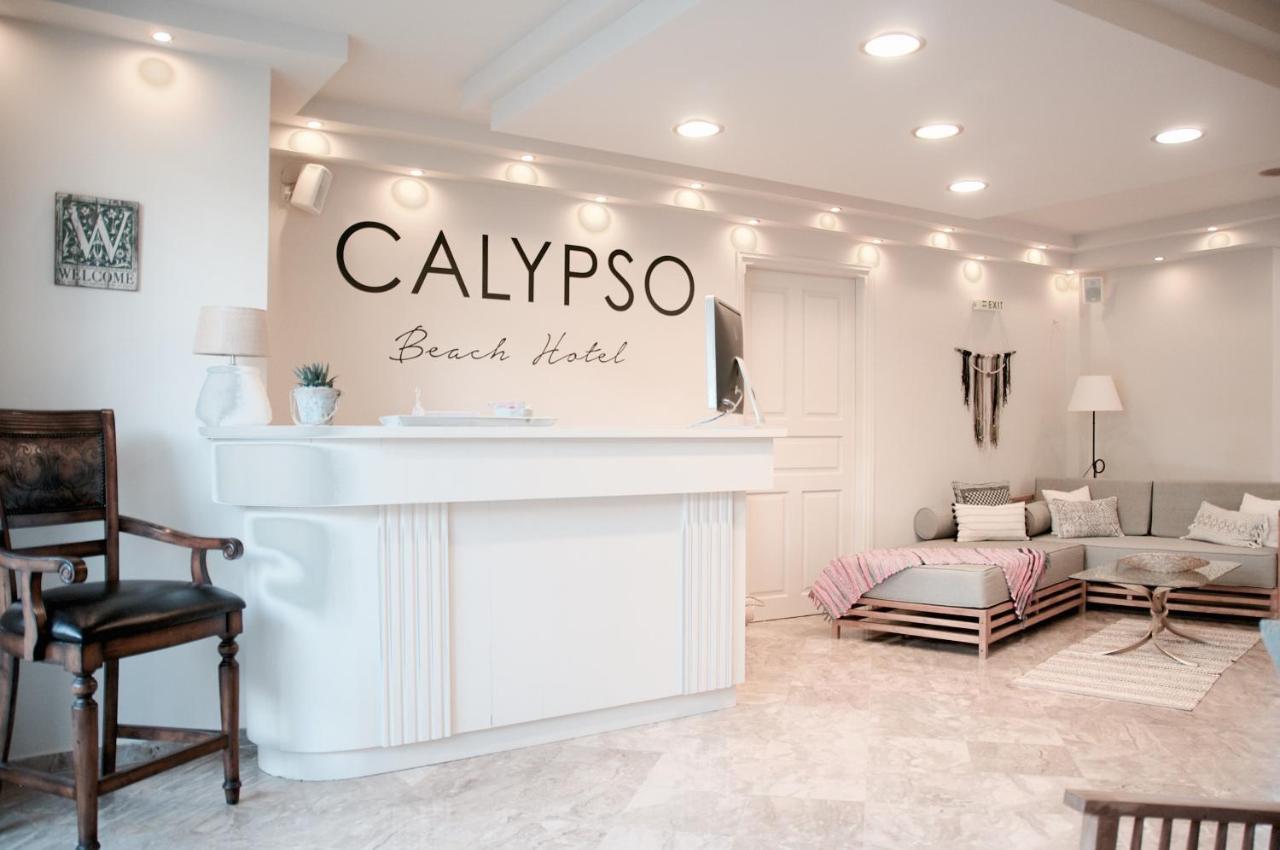 Calypso Beach Hotel Loutrá Edipsoú Eksteriør bilde